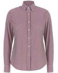 Xacus - Sarakt Gestreept Blouse - Lyst