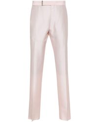 Tom Ford - Pressed-Crease Trousers - Lyst