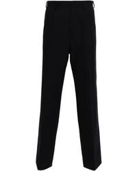 AURALEE - Dobby Loose Trousers - Lyst