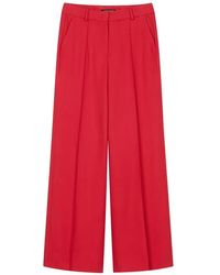 Luisa Cerano - Wide Leg Palazzo Pants - Lyst