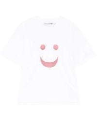 Joshua Sanders - Smiley Print T-Shirt - Lyst