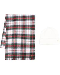 Ralph Lauren - Tartan Scarf And Hat Set - Lyst
