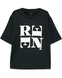 Lacoste - T-Shirt Con Grafica - Lyst