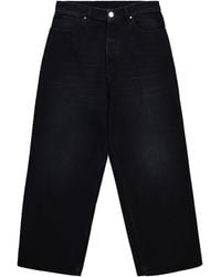 Vetements - Anarchy Painted Cropped Jeans - Lyst
