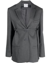 Courreges - Colbert Met Ceintuur - Lyst