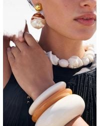 Lizzie Fortunato - Tangerine Ridge Cuff Bracelet - Lyst