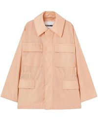 Jil Sander - Jack Met Verborgen Sluiting - Lyst