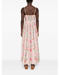 farm rio pink cocoa forest maxi dress FARM Rio Pink Cocoa Forest Maxi Dress