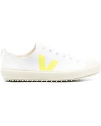 Veja - Side Logo Print Sneakers - Lyst