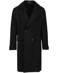 Guarinucci - Ulster Double-Breasted Coat - Lyst