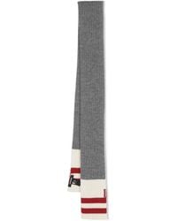 DSquared² - Bufanda cruzada con detalle de rayas - Lyst