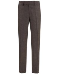 Lardini - Straight-Leg Tailored Trousers - Lyst