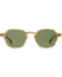 Garrett Leight - Temescal Geometric-Frame Sunglasses - Lyst