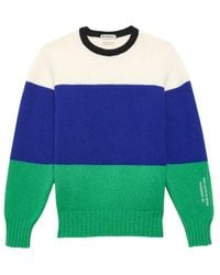 JW Anderson - Pull En Laine À Design Colour Block - Lyst