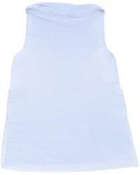 Melitta Baumeister - Soft Sleeveless Ripple Top - Lyst