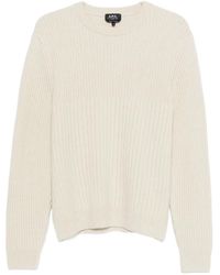 A.P.C. - クルーネック セーター - Lyst