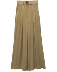 Zimmermann - Zijden Broek Met Wijde Pijpen - Lyst