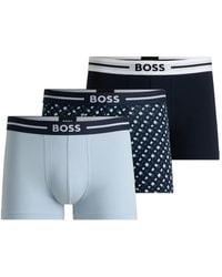 BOSS - Boxer Con Banda Logata (3 Pezzi) - Lyst
