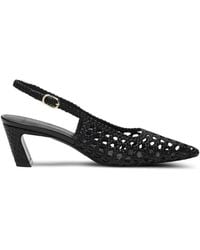 Stuart Weitzman - Stassi Woven Slingback Pumps - Lyst