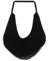 The Attico - Top Corto Con Múltiples Tiras - Lyst