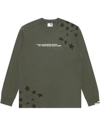 Aape By A Bathing Ape - Felpa Con Stampa Camouflage - Lyst