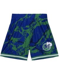 Mitchell & Ness - Shorts Da Basket "Nba Dallas Mavericks 1998" - Lyst