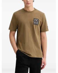Iceberg - Stamp-Patch T-Shirt - Lyst