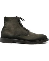 Officine Creative - Lace-Up Suede Boots - Lyst