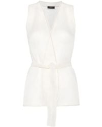 Peserico - Top Con Catena Punto Luce - Lyst