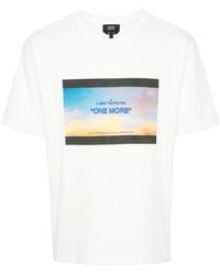 A.P.C. - Graphic-Print Cotton T-Shirt - Lyst