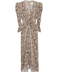 Isabel Marant - Albini Midi-Jurk - Lyst