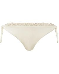 Twinset - Crochet-Detail Bikini Bottoms - Lyst