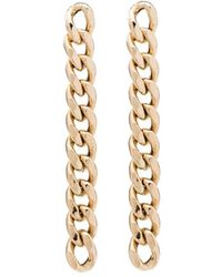 Zoe Chicco - 14kt Gold Chain Drop Earrings - Lyst