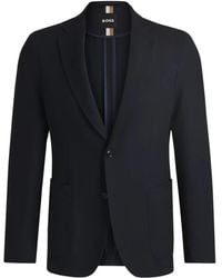 BOSS - Blazer con botones - Lyst