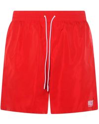 DIESEL - Logo-Detail Swim Shorts - Lyst