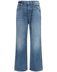 7 For All Mankind - Wide-Leg Jeans - Lyst