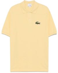 Lacoste - Polo À Patch Logo - Lyst