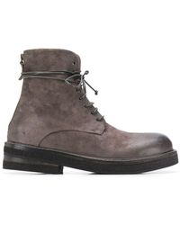 Marsèll Distressed ankle boots - Gris