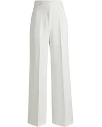 HUGO - High Waisted Trousers - Lyst