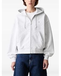 Carhartt - Logo-Embroidered Zip-Up Hoodie - Lyst