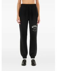 Moschino - Broek Met Trekkoord En Logo - Lyst