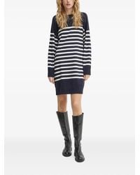 Marc O' Polo - Striped Sweater Mini Dress - Lyst