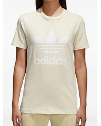 adidas - T-Shirt Stadium Originals Trefoil "Mist Sun/ - Lyst
