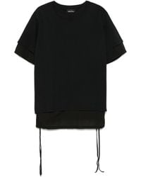 Andrea Ya'aqov - Double-Layer T-Shirt - Lyst
