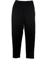 Apuntob - Pleated Elasticated Trousers - Lyst
