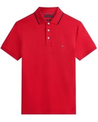 Tommy Hilfiger - Tipped-Collar Polo Shirt - Lyst