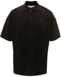 JW Anderson - Logo-embroidered Polo Shirt - Men's - Cotton - Lyst