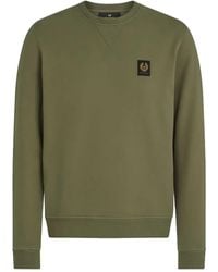 Belstaff - Logo-Patch Sweatshirt - Lyst