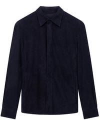 Giorgio Armani - Chaqueta En Piel De Borrego - Lyst