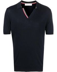 Orlebar Brown - Polo Horton Con Scollo A V - Lyst